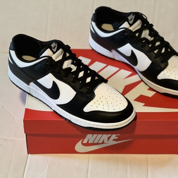 Nike Shoes - Nike Dunk Low Black and White 🐼 (Panda)
